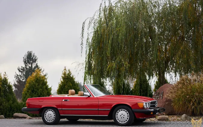 samochody osobowe Mercedes-Benz SL cena 119000 przebieg: 267000, rok produkcji 1987 z Głogów Małopolski